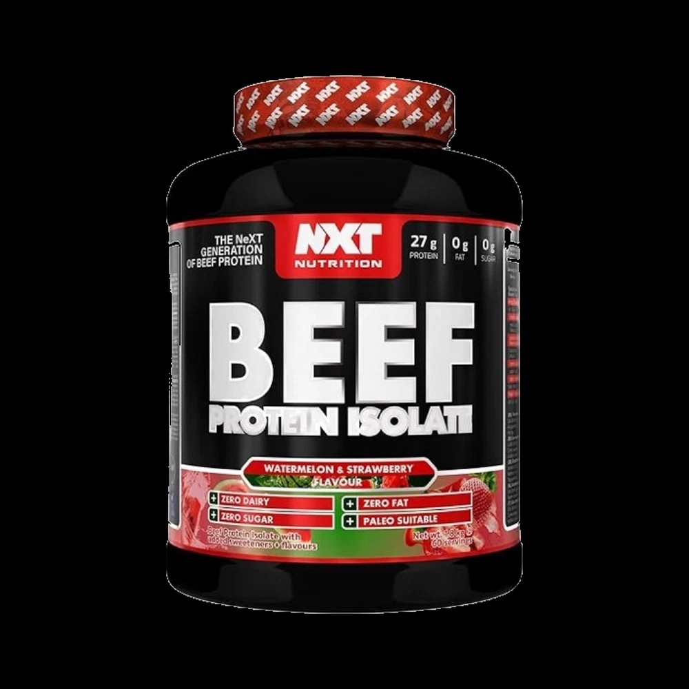 NXT Nutrition BEEF PROTEIN ISOLATE WATERMELON & STRAWBERRY FLAVOUR - 1.8KG