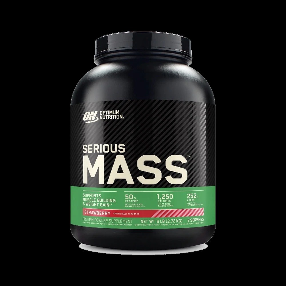 Optimum Nutrition Serious Mass Strawberry 6 LBS
