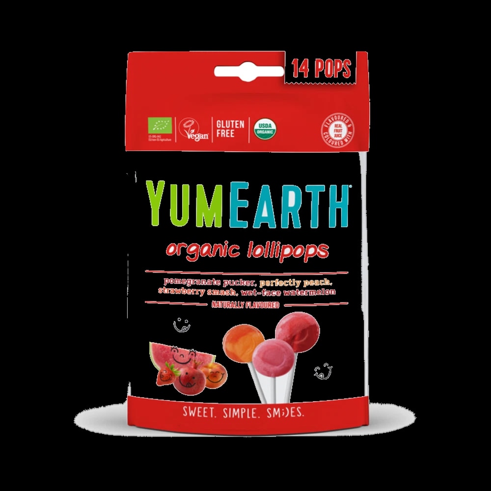 YumEarth Organic Fruit Pops 87g
