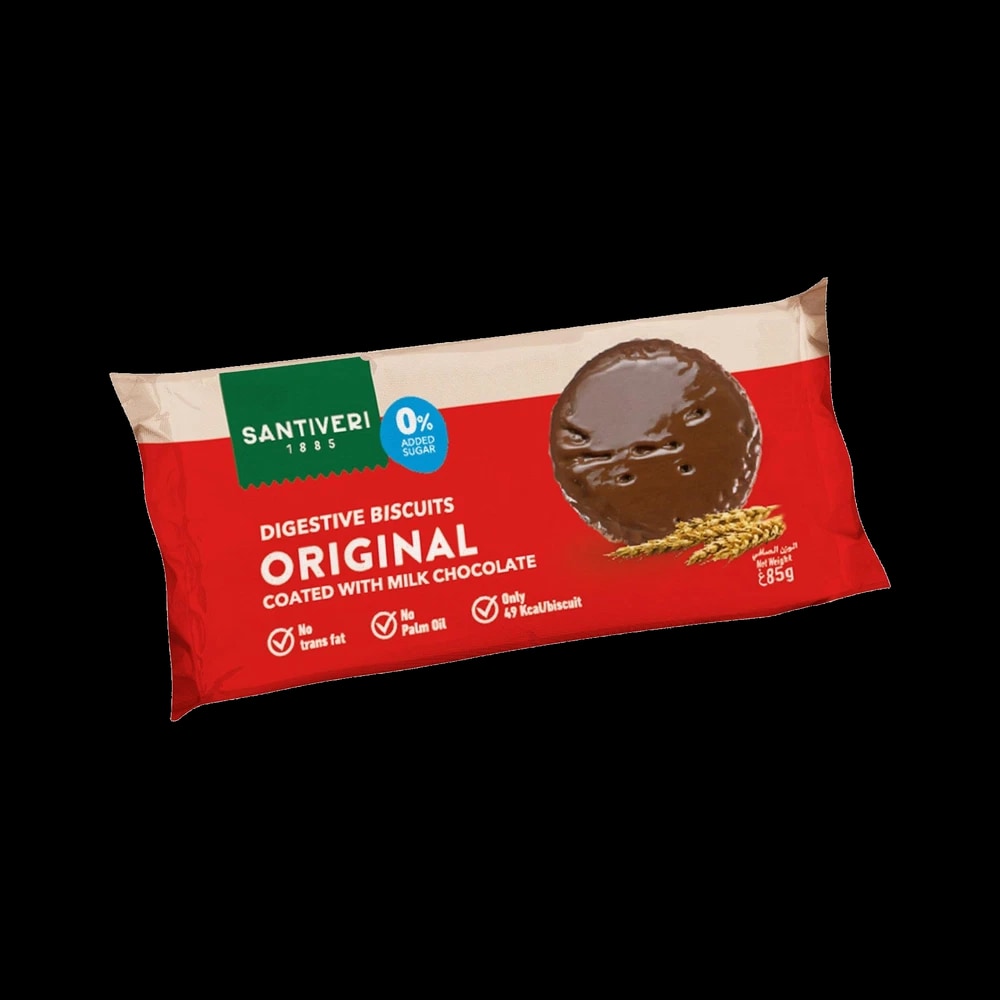 Santiveri DIGEST BISC ORIGINAL CHOCO 85G * 12