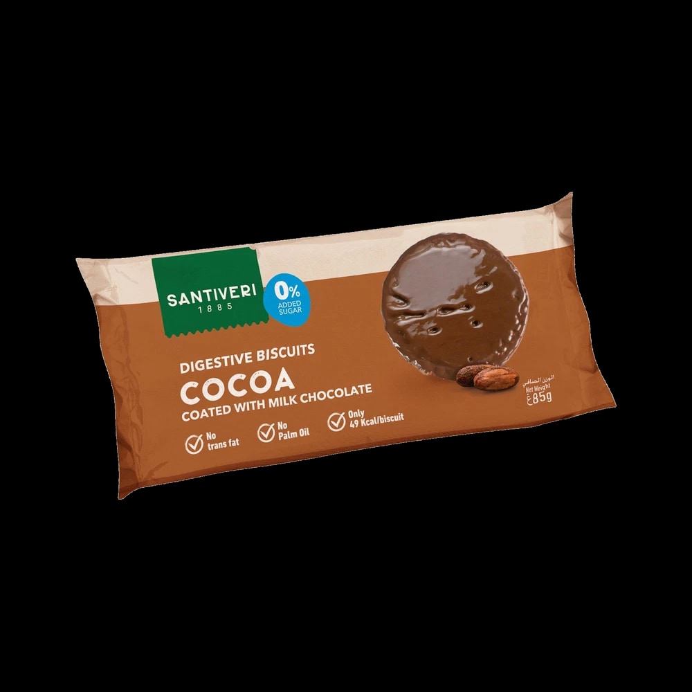 Santiveri DIGEST BISC COCOA CHOC 85G * 12