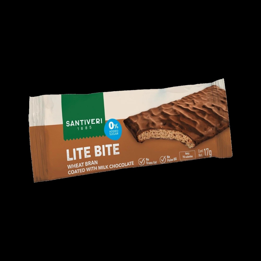 Santiveri LITE BITE MILK CHOCO 17G * 192