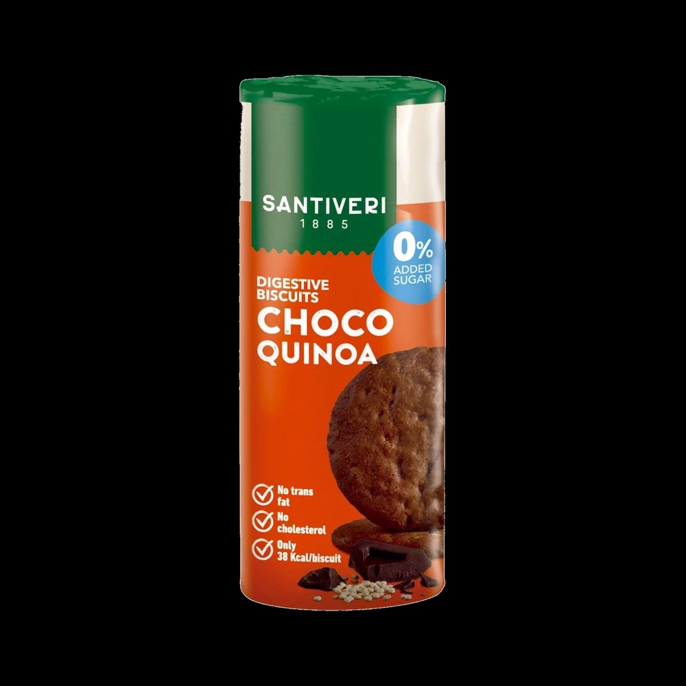 Santiveri DIGEST BISC QUINOA & COCOA 175G * 12