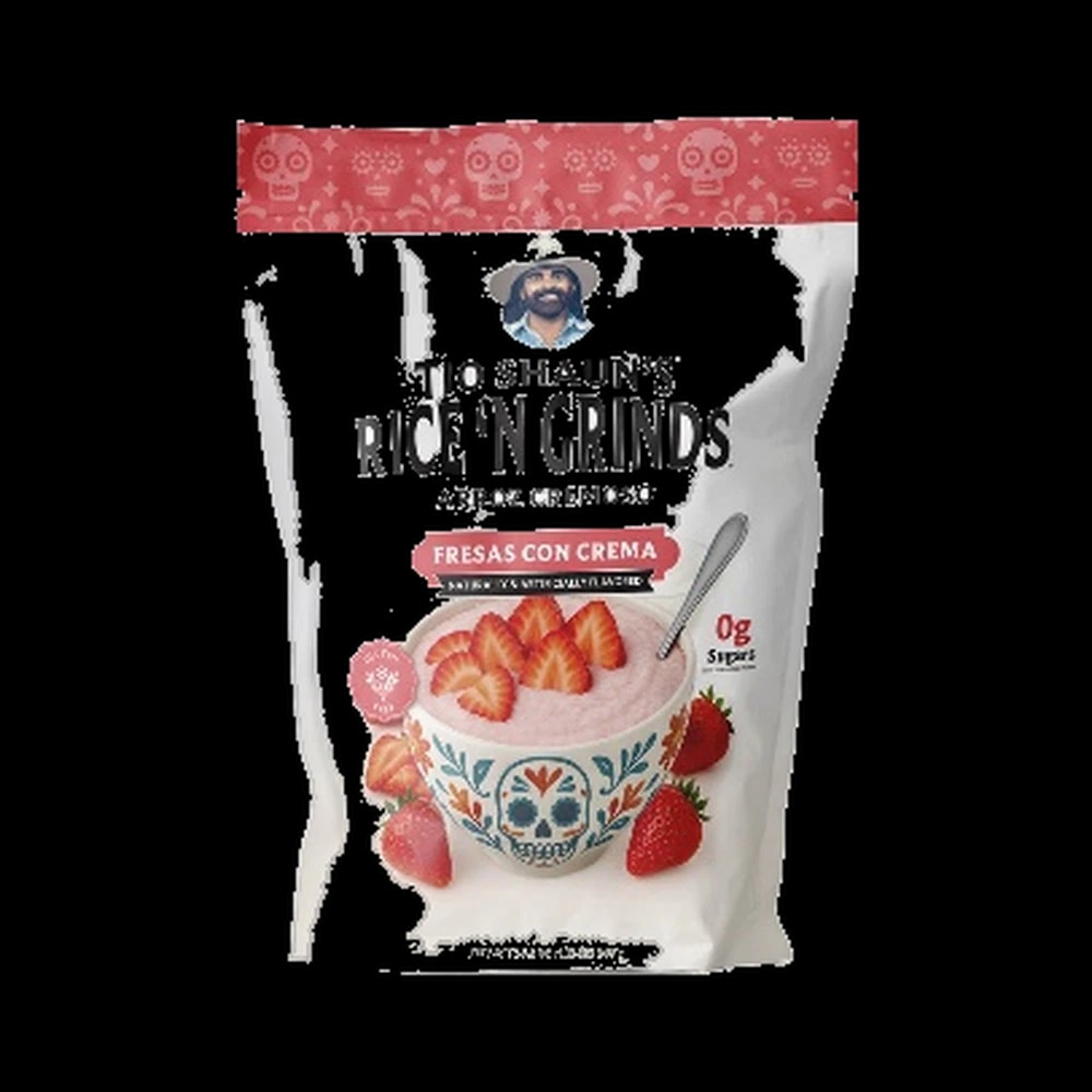 Pride Foods RICE N GRINDS TS FRESAS CON CREMA 20 SER