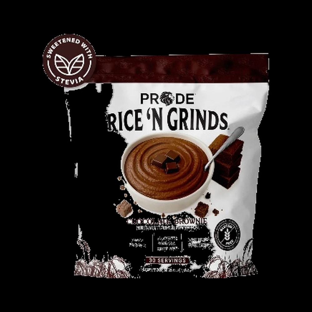 Pride Foods RICE N GRINDS CHOCOLATE BROWNI 30 SER