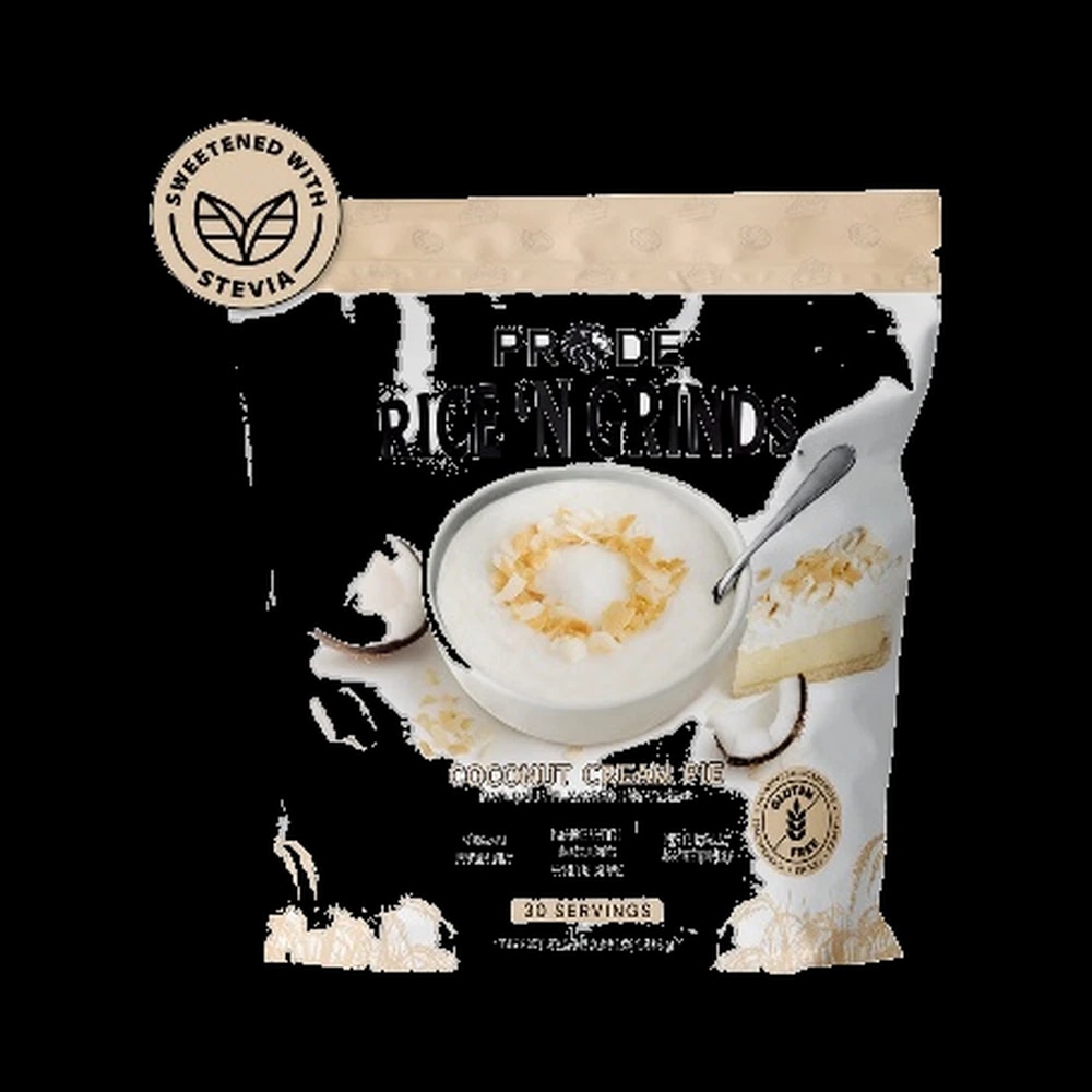 Pride Foods RICE N GRINDS COCONUT CREAM PIE 30 SER