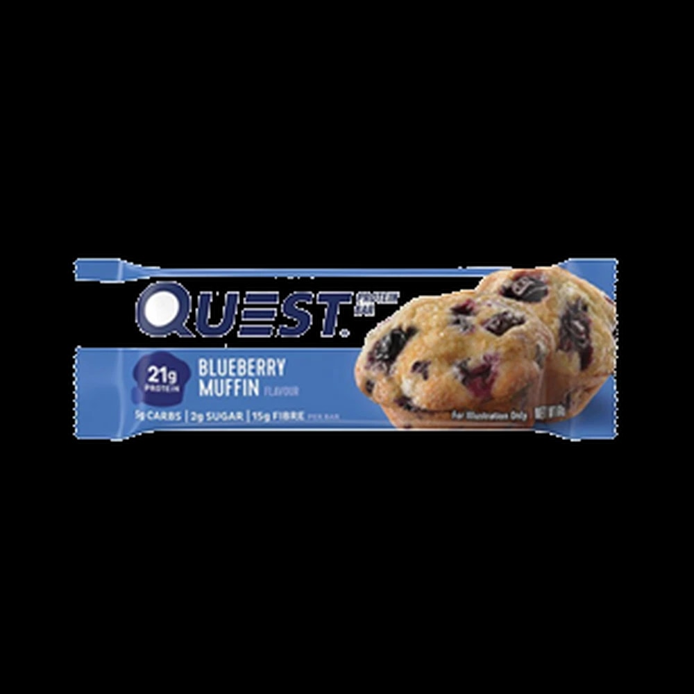 Quest Nutrition BAR - BLUEBERRY MUFFIN 12bag x 12Bars x 60g
