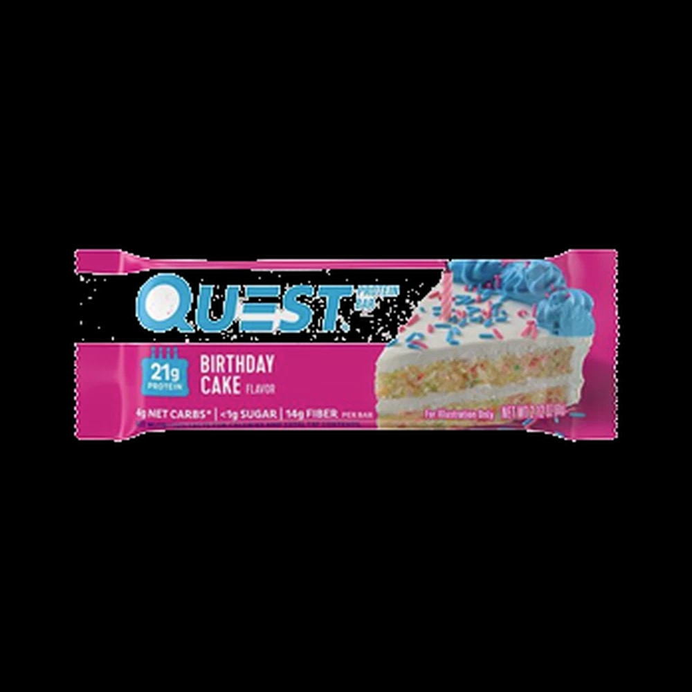 Quest Nutrition BAR - BIRTHDAY CAKE PROTEIN 12bag x 12Bars x 60g