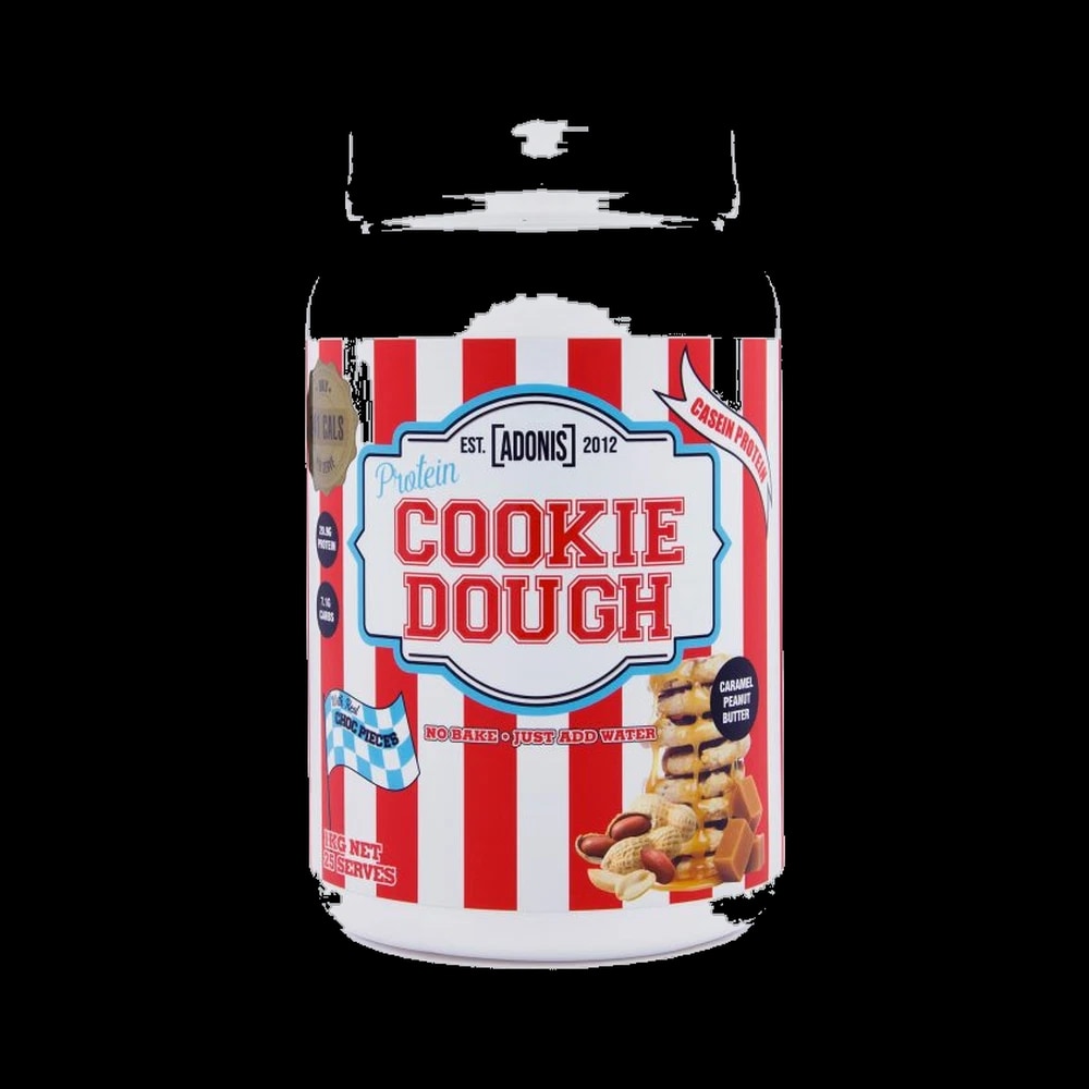 Adonis PROTEIN COOKIE DOUGH Casein Protein Caramel Peanut Butter 1KG