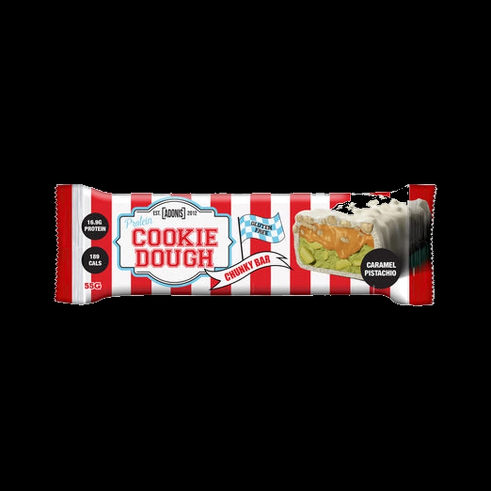 Adonis Protein Cookie Dough Chunky Bar - Caramel Pistachio 55g